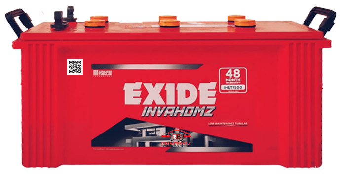 EXIDE INVA HOMZ 1500 TUBULAR BATTERY - IHST 1500